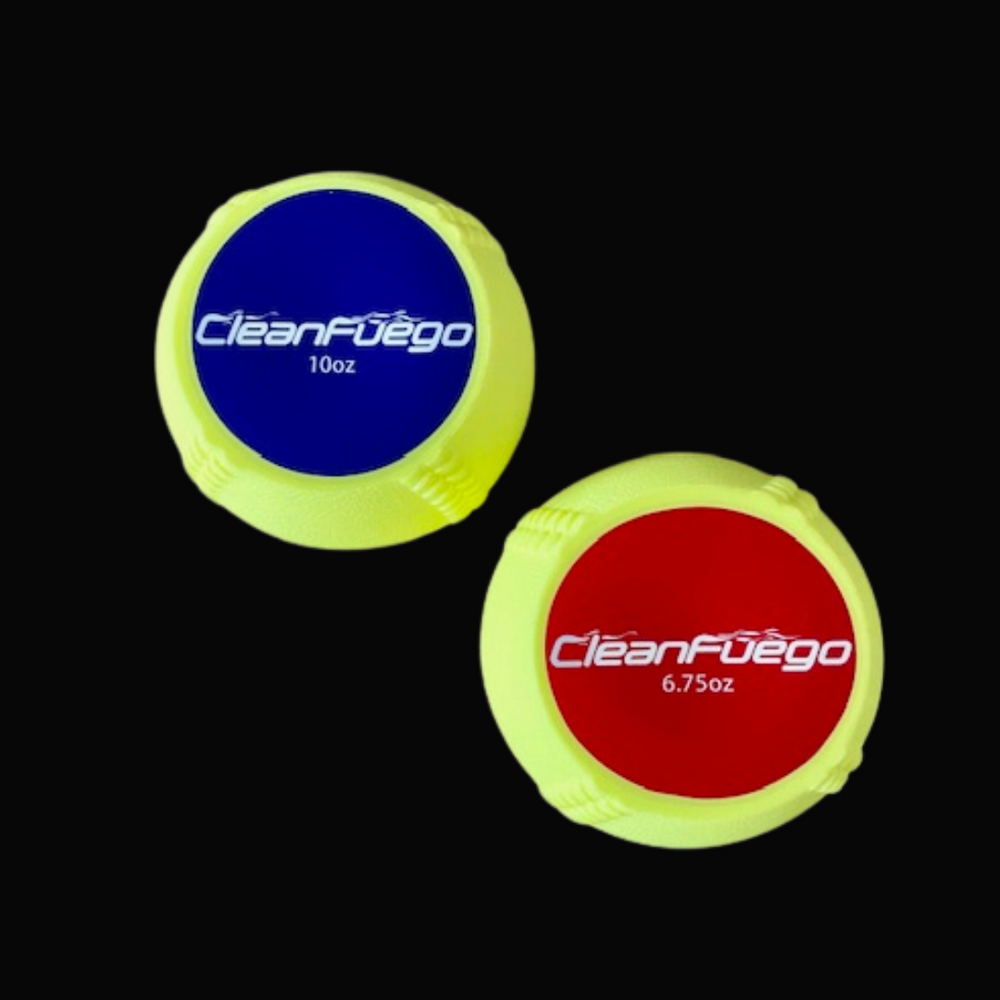 CleanFuego Flyo 12" Softball Set (6.75oz & 10oz)